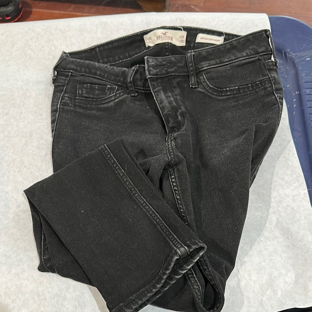 Hollister Women's Black Jeans